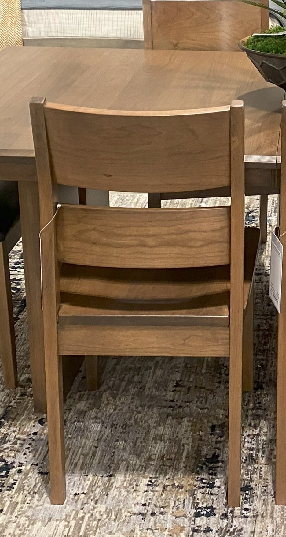 Side Chair With Wood Seat