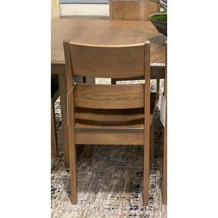 Side Chair With Wood Seat