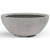 41" Concrete Outdoor Fire Bowl