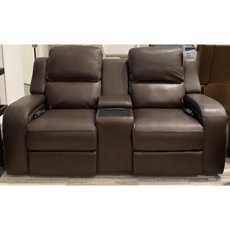 Power Reclinng Loveseat With Audio