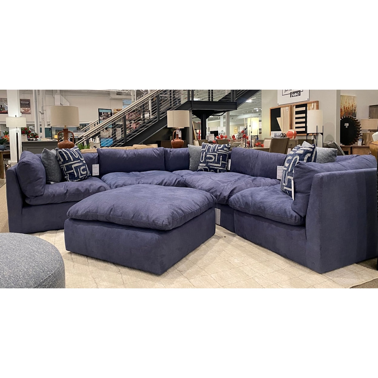 Urban Evolution Aurora Modular Sectional