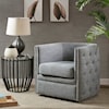 JLA Home Home Accents Tufted Swivel Chair