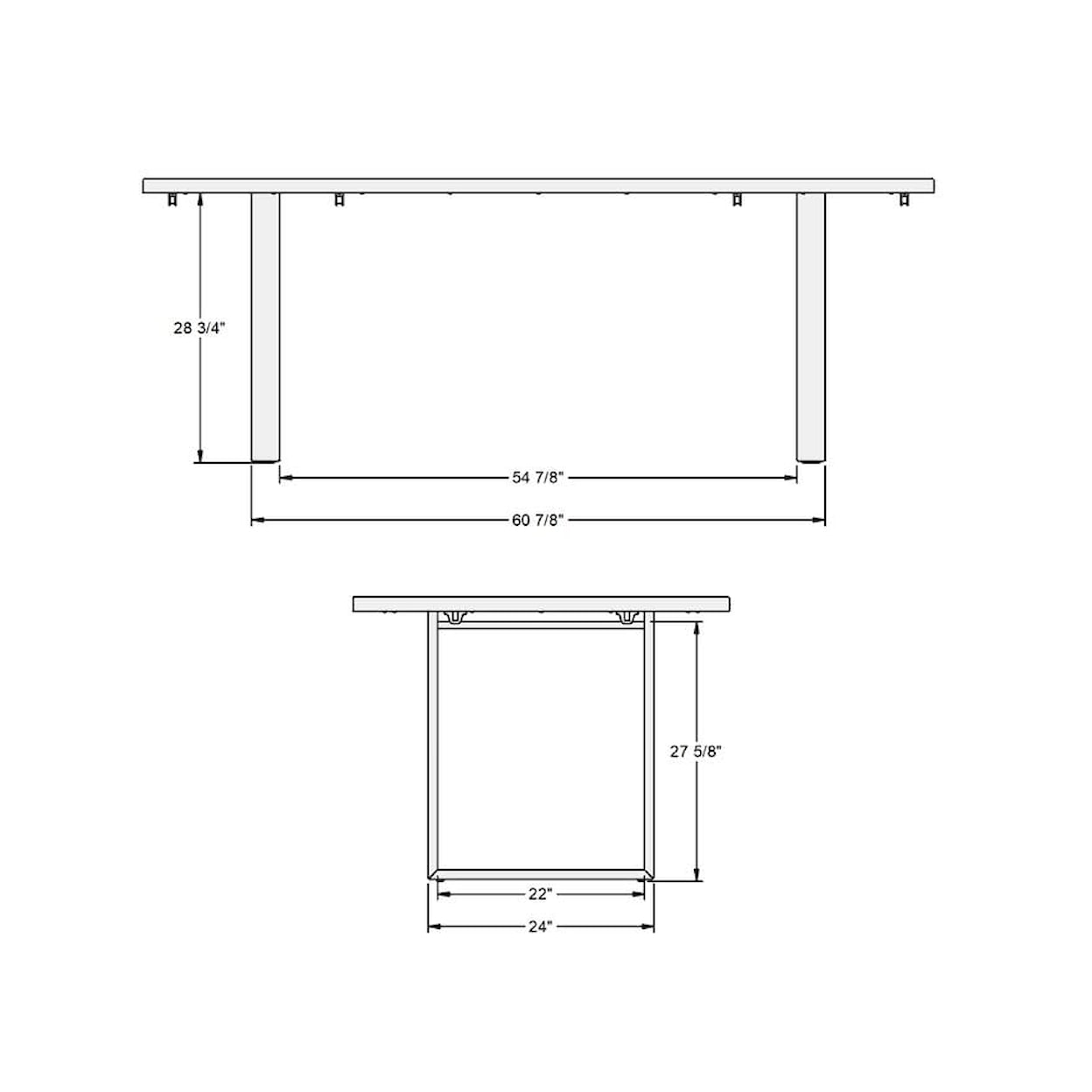 Amisco Dining Burton Dining Table