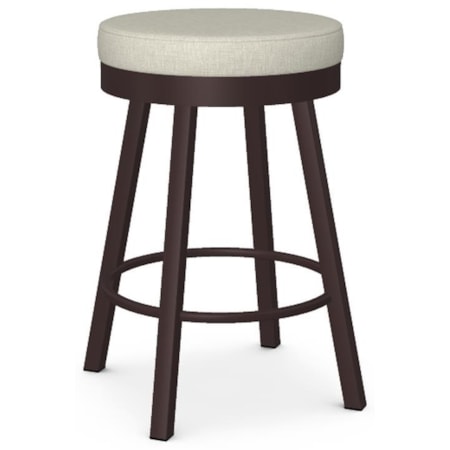 Upholstered Counter Height Swivel Stool