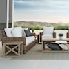 Sunset West Coastal Teak Coffee Table