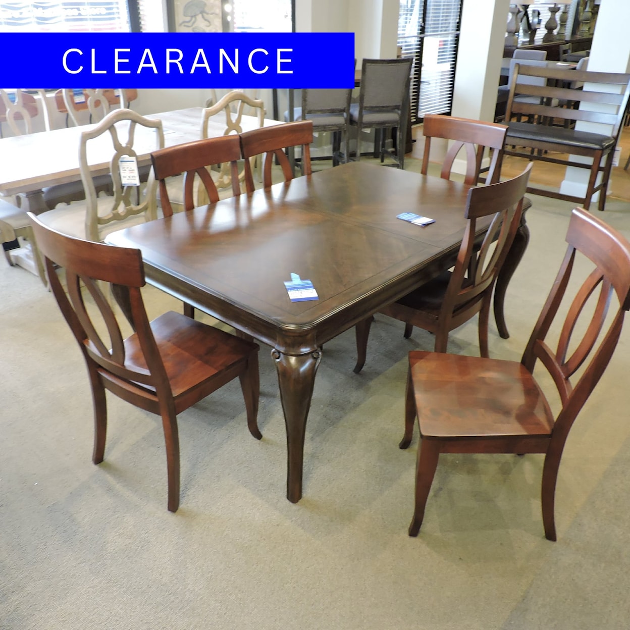 Miscellaneous Clearance Set of 6 Dining Chairs