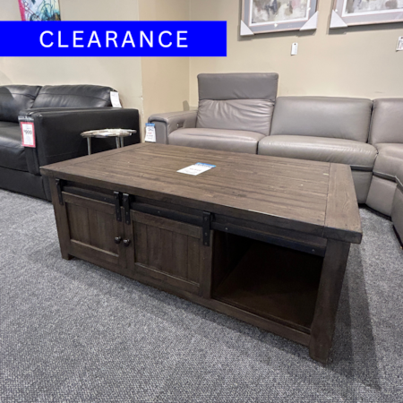 Barndoor Cocktail Table