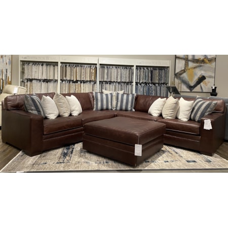 Leather Sectional