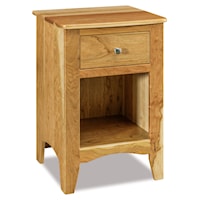 Traditional 1-Drawer Nightstand