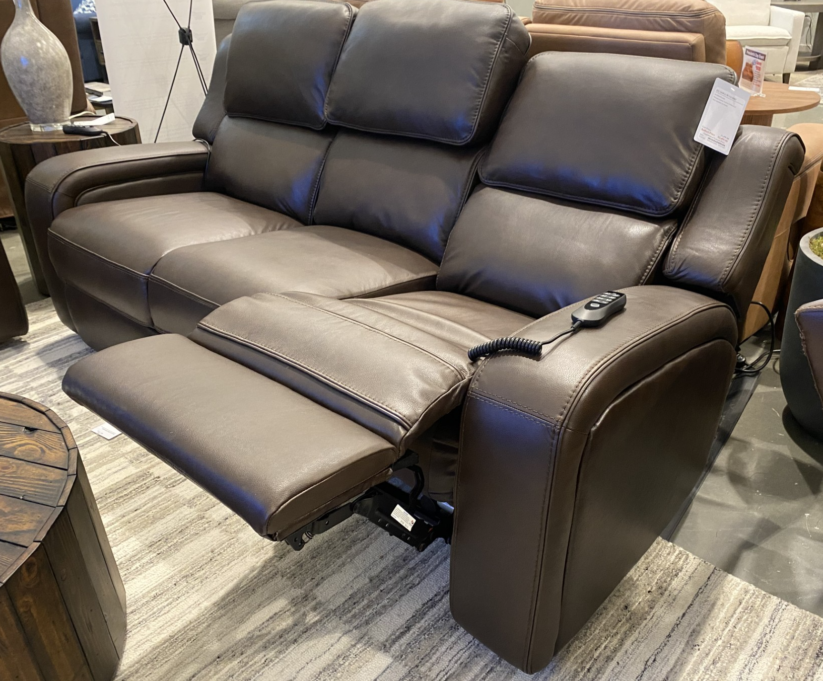 Synergy Home Furnishings K2250 Power Reclining Sofa With Audio