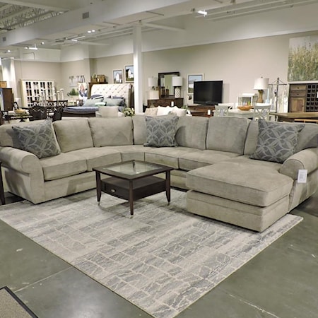 4-Piece Stationary Sectional