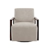 JLA Home Home Accents Wood Arm Swivel Chair
