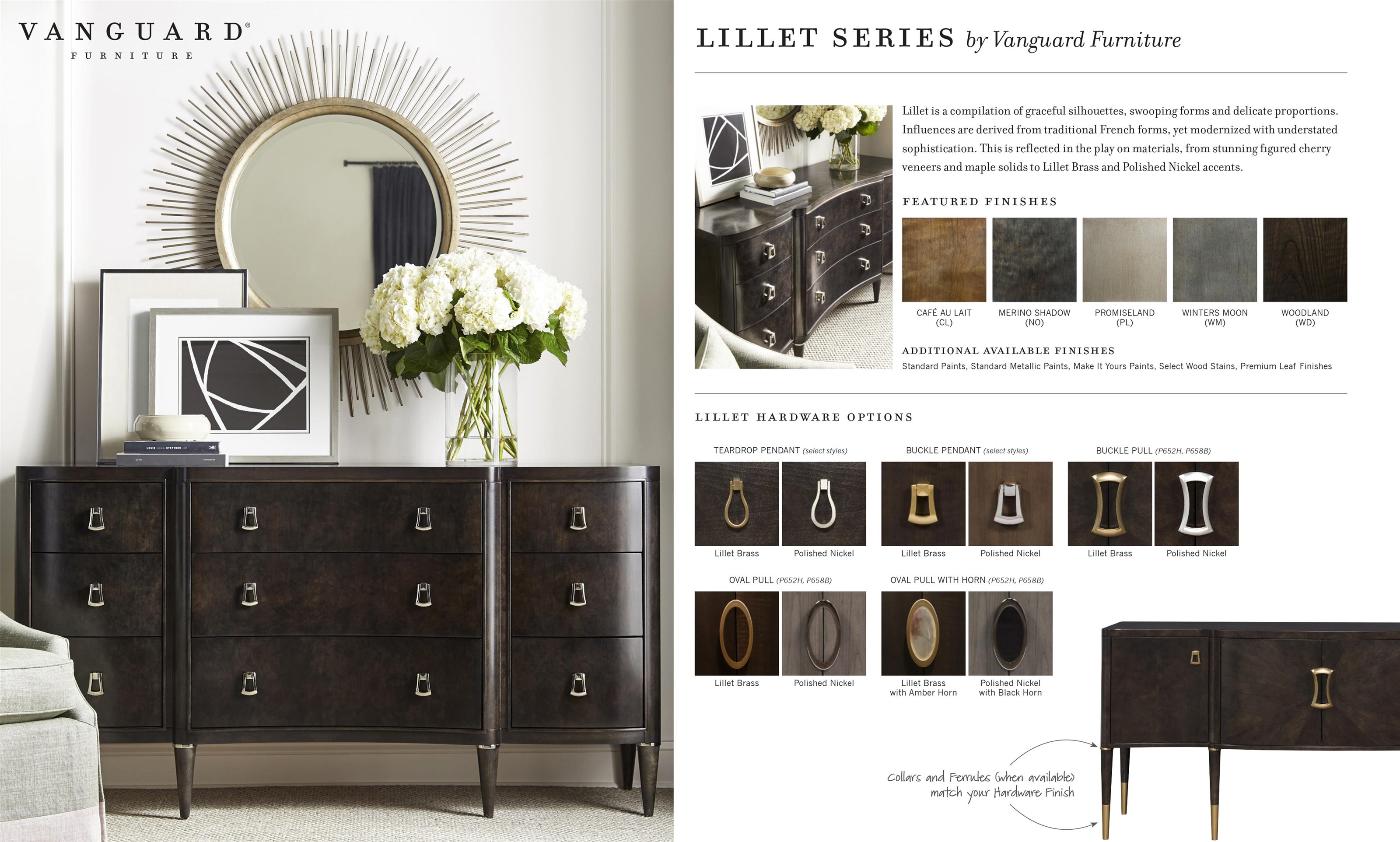 Vanguard Furniture Lillet Dining Table