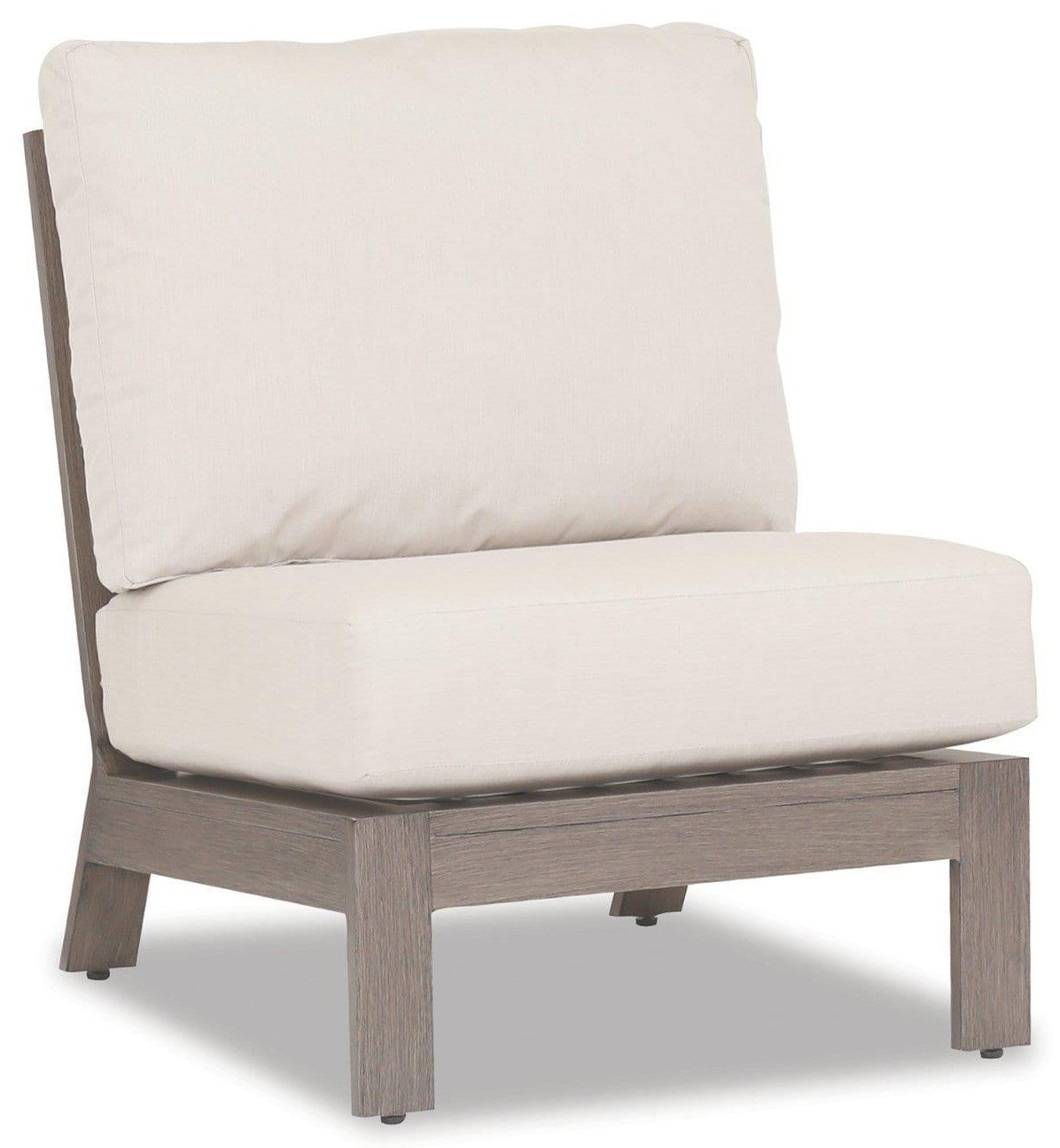 Outdoor Armless Club Chair