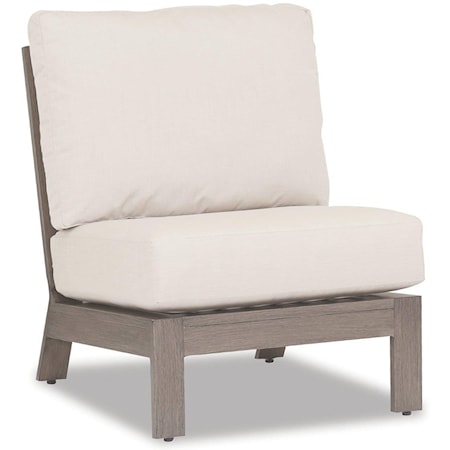 Outdoor Armless Club Chair