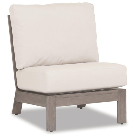 Outdoor Armless Club Chair