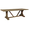 Sunset West Coastal Teak Coastal Teak 94 Inch Outdoor Dining Table