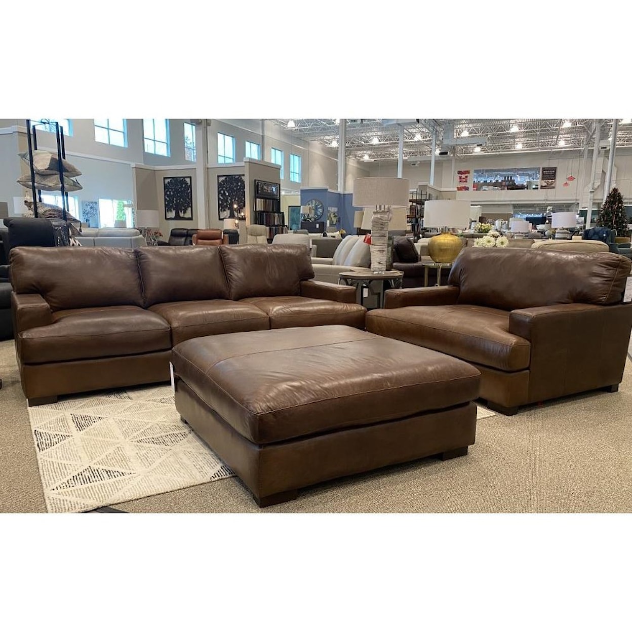 Nicola Home Piero Leather Sofa