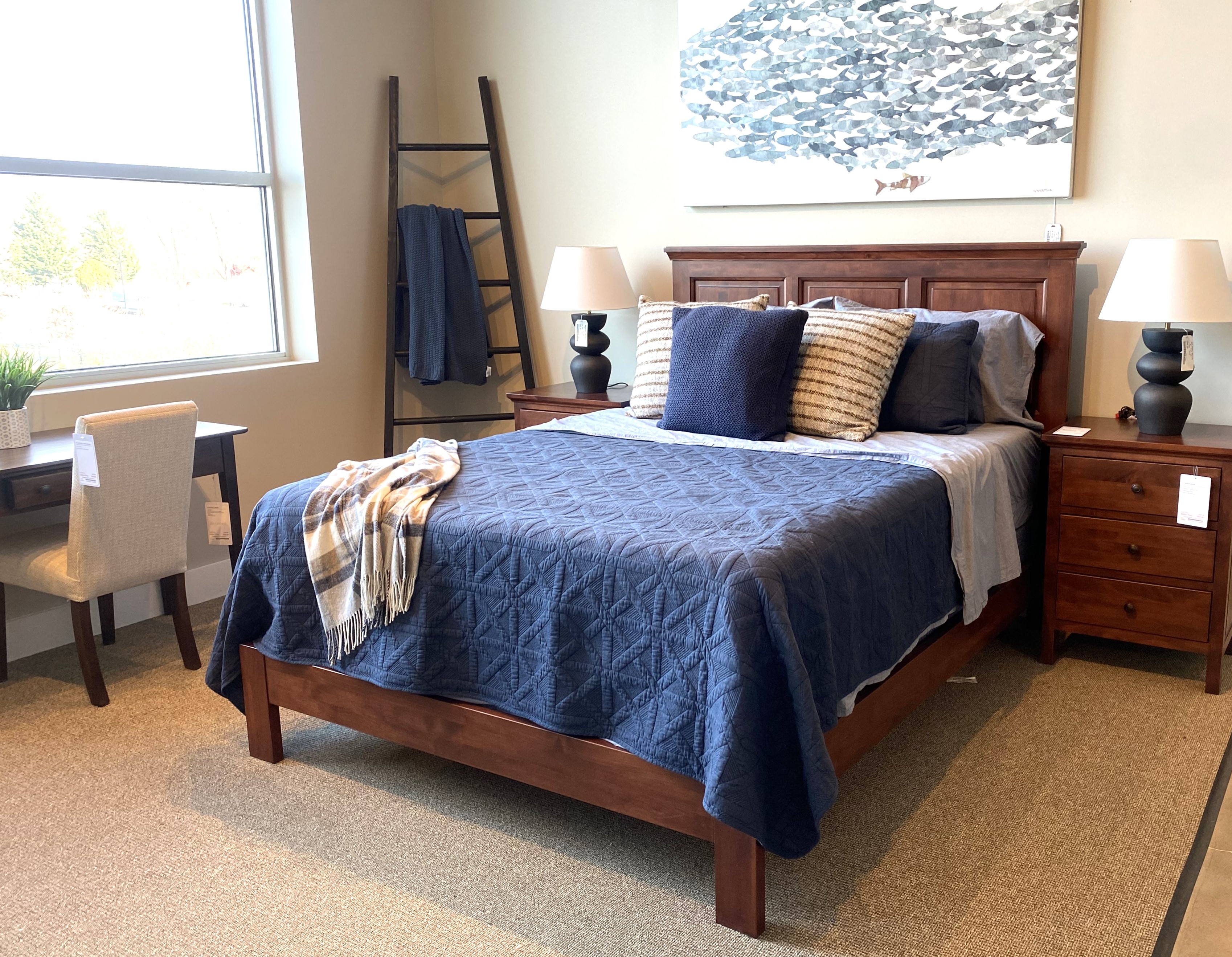 Queen Raised Panel Headboard and Footboard