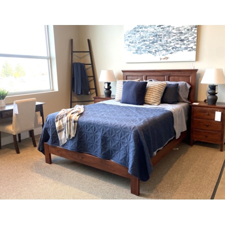 Queen Raised Panel Headboard and Footboard