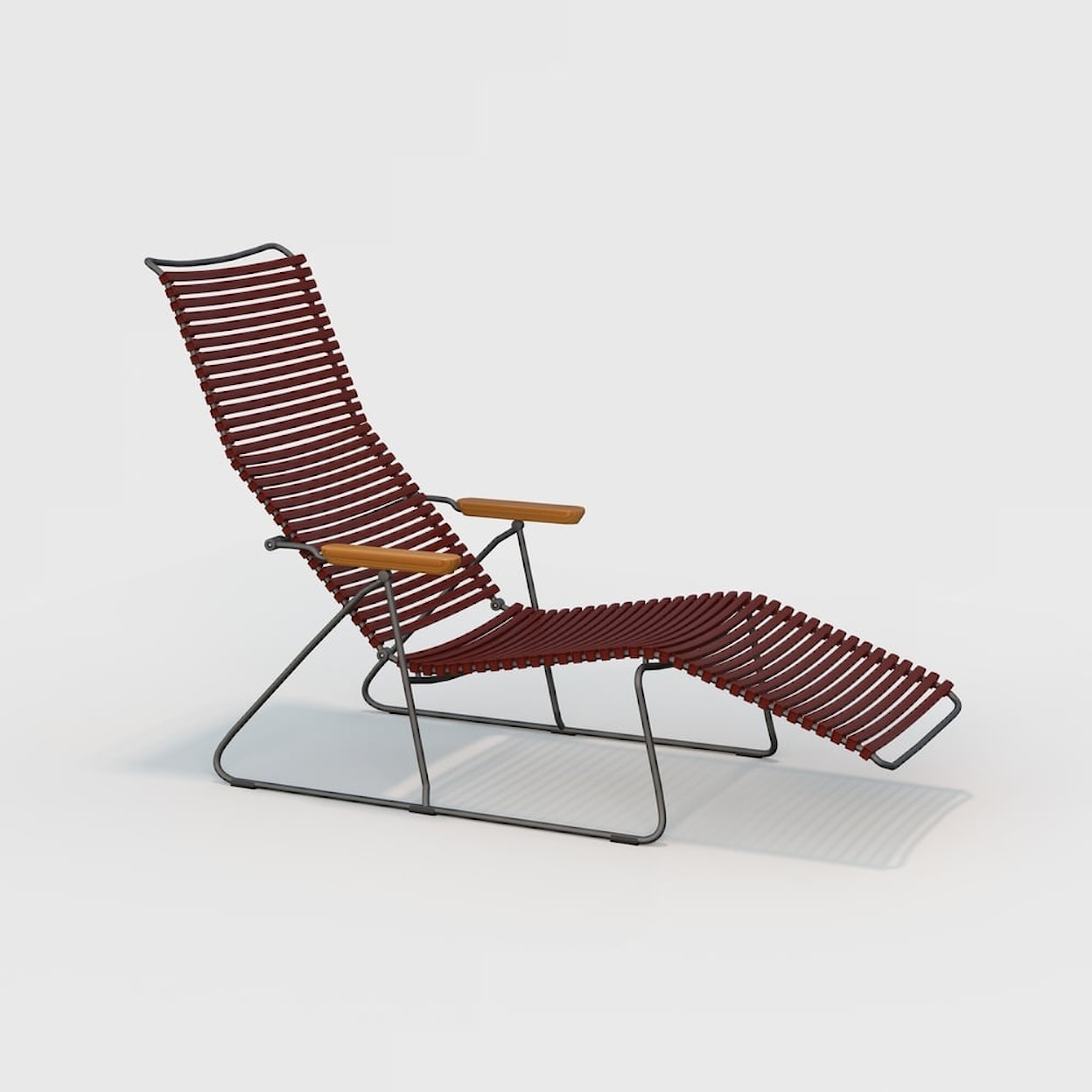 HOUE Outdoor Chairs and Bar Stools Click Paprika Sunlounger