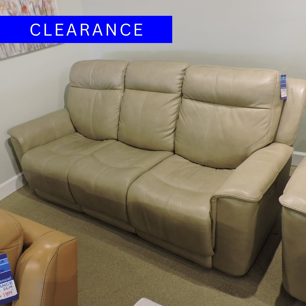 Flexsteel Clearance Miller Power Sofa