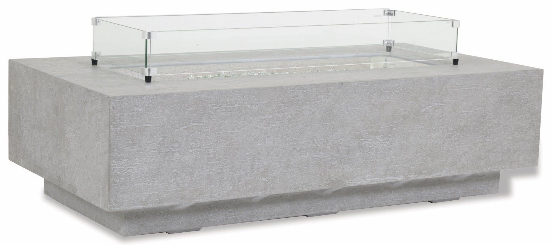 Gravelstone Rectangular Outdoor Fire Table