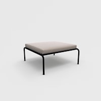 Ash Outdoor Ottoman