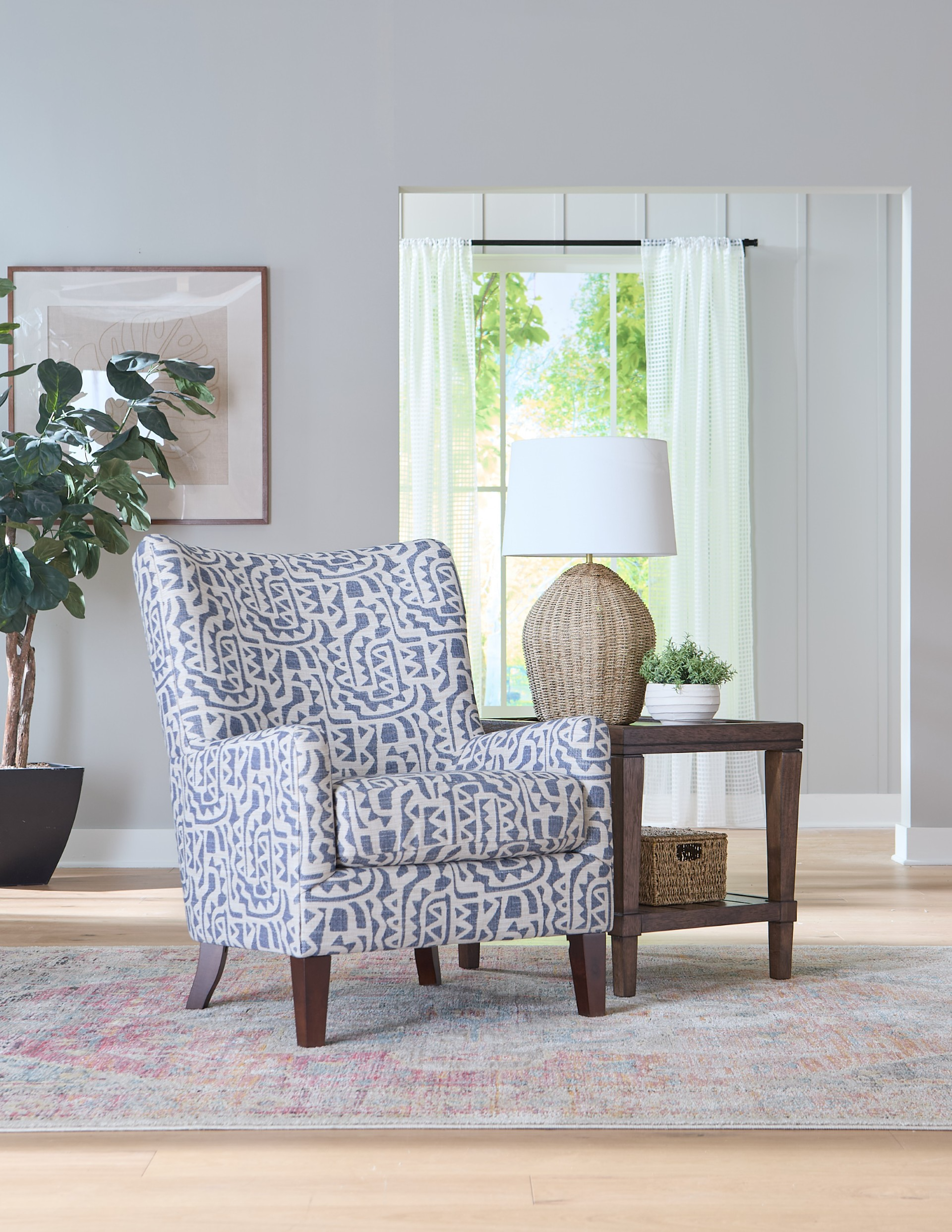 Upholstered Accent Chair
