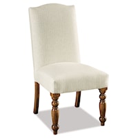 Traditional Olson Fabric Dining Side Chair