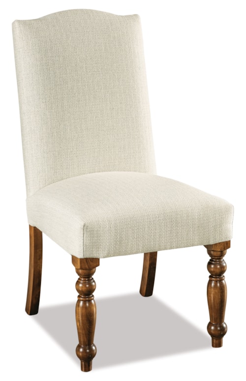 Traditional Olson Fabric Dining Side Chair
