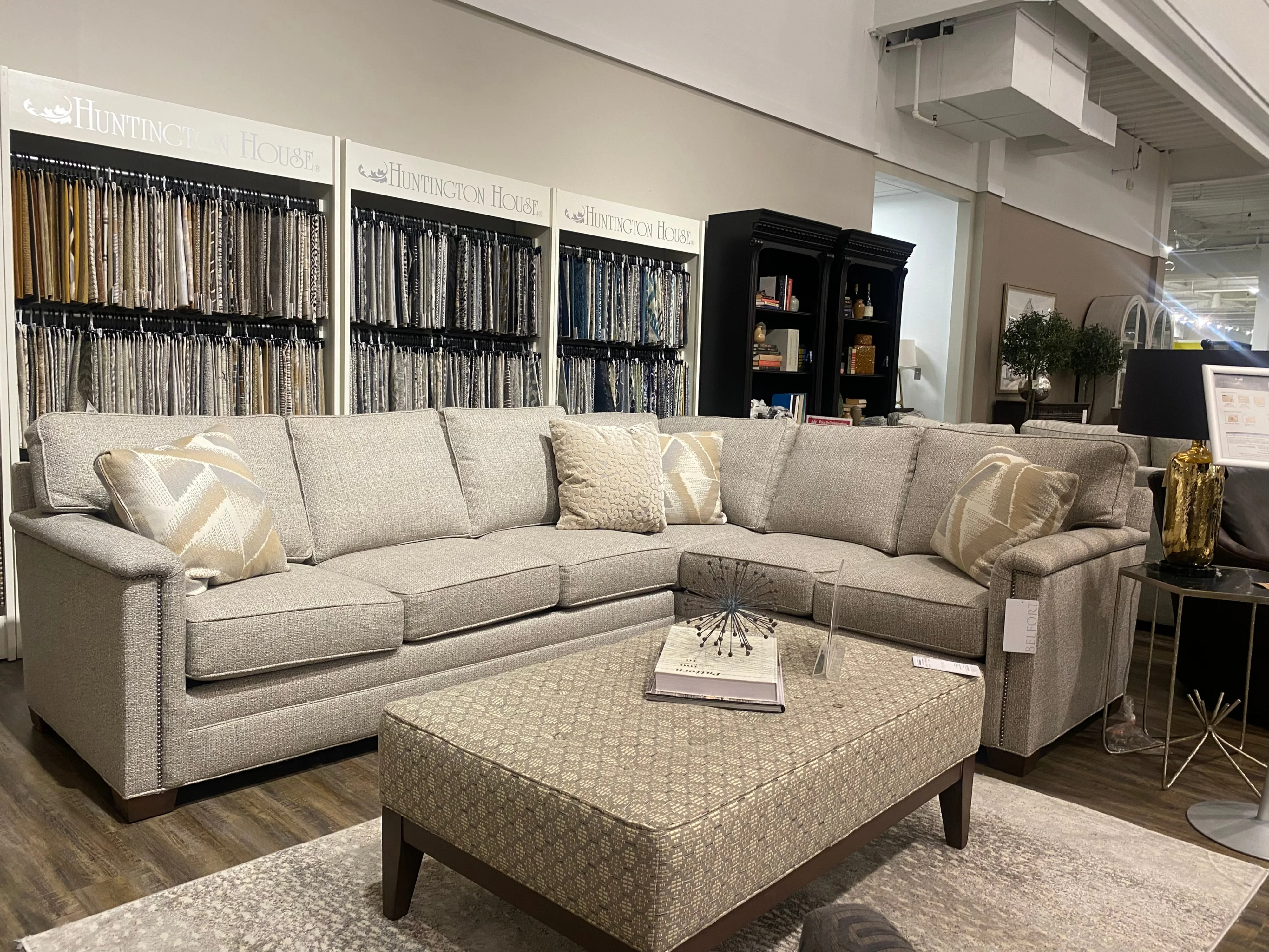 Huntington House 2053 PKG512430 Eden Sectional | Belfort Furniture ...