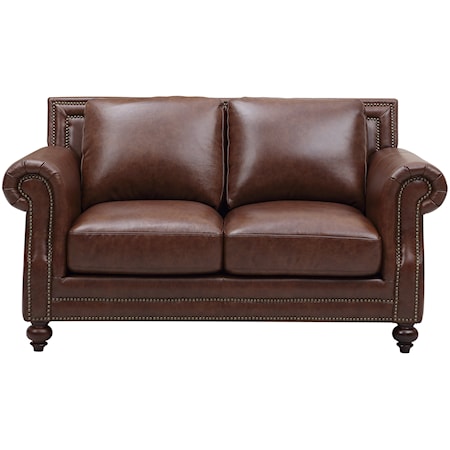 Leather Loveseat