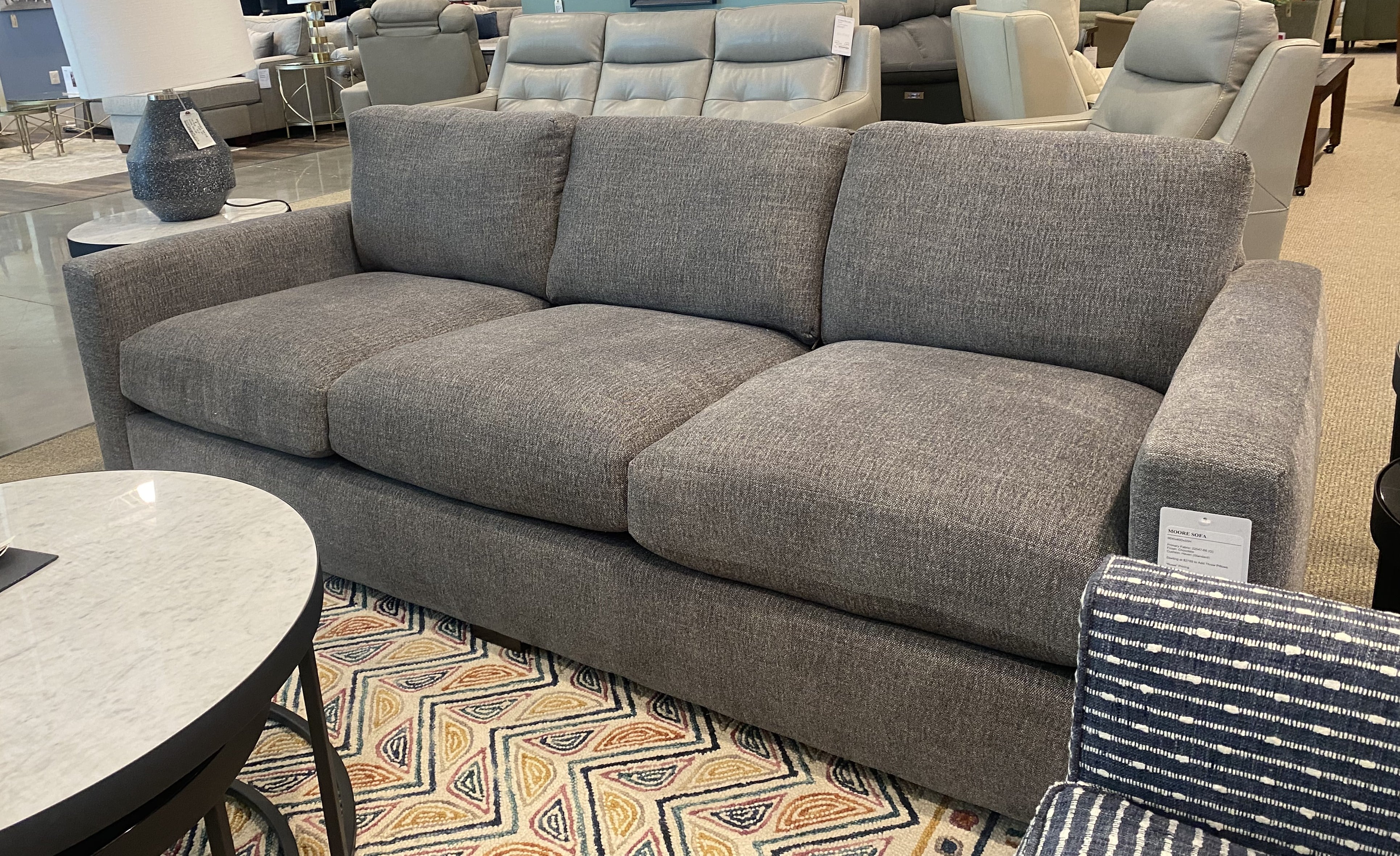 Rowe Moore 989892630 Contemporary Sofa Belfort Furniture Uph