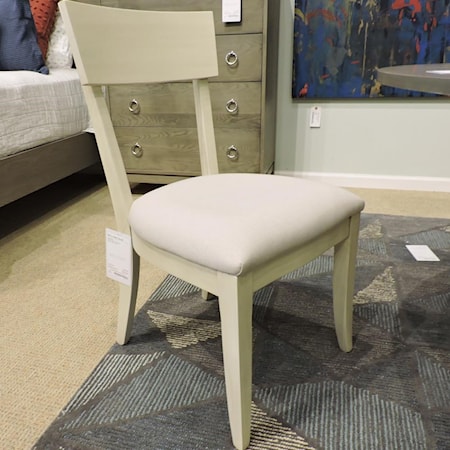 Bella Side Chair with Upholstered Seat