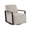 JLA Home Home Accents Wood Arm Swivel Chair