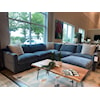 Rowe Asher Sectional With Ottoman