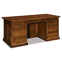 Traditional Signature Executive Desk