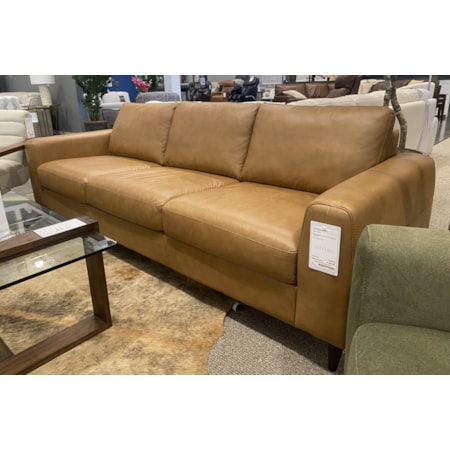 Leather Apartment Sofa