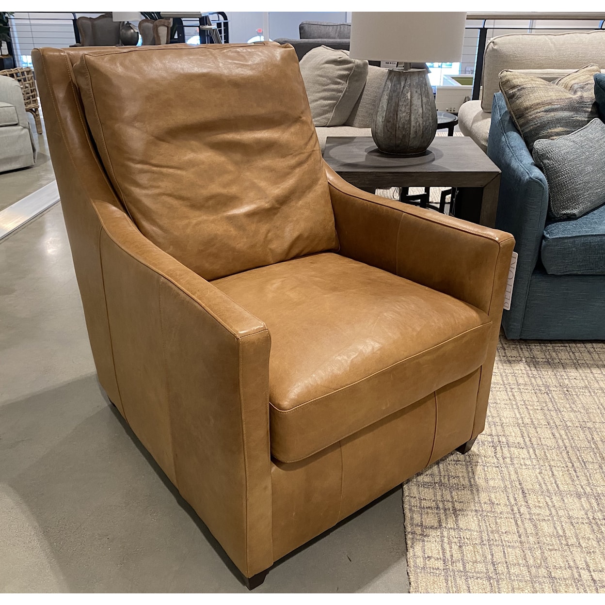 Kincaid Furniture Accent Chairs Ellery Leather Chair