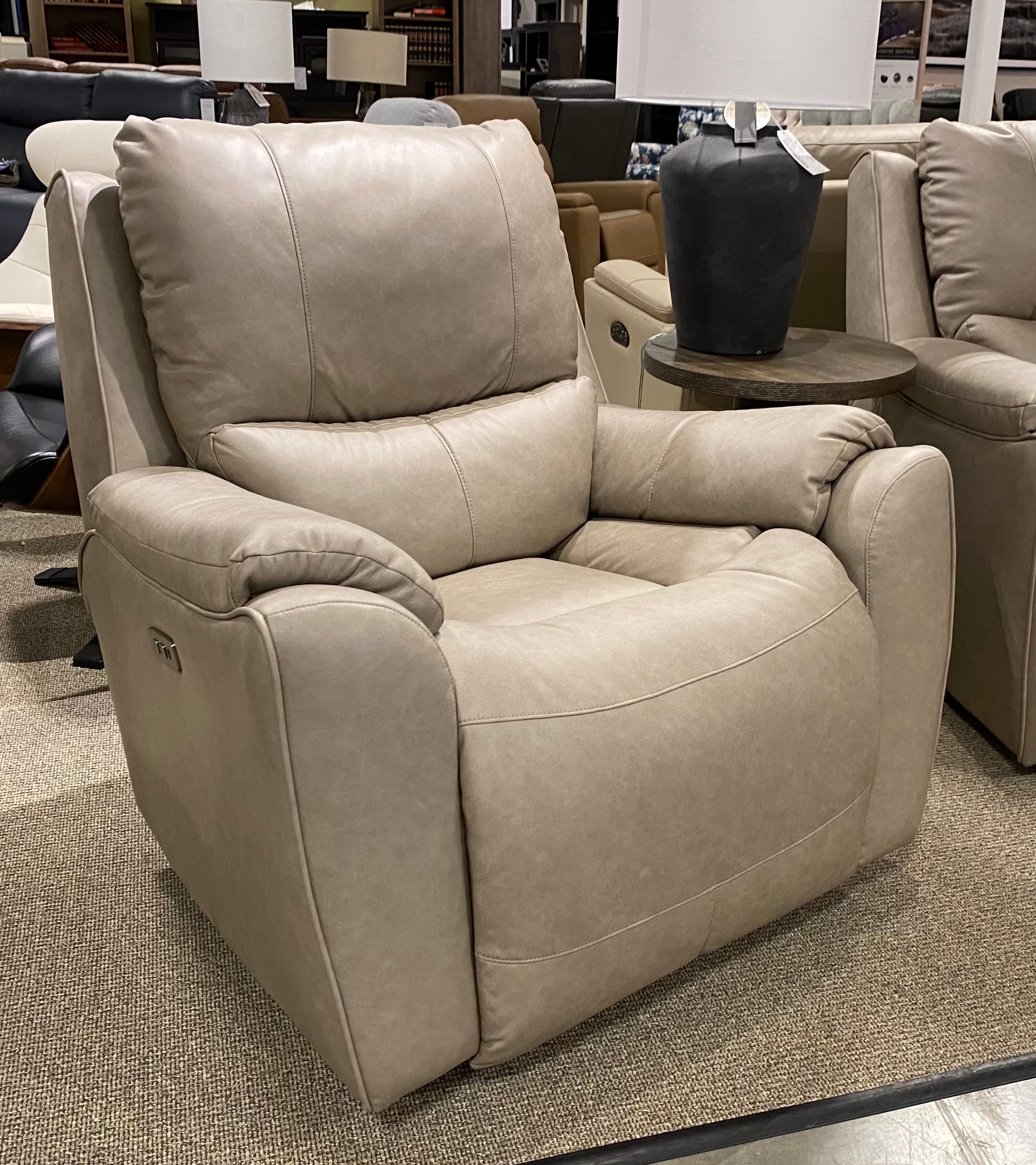 Power Headrest Rocker Recliner
