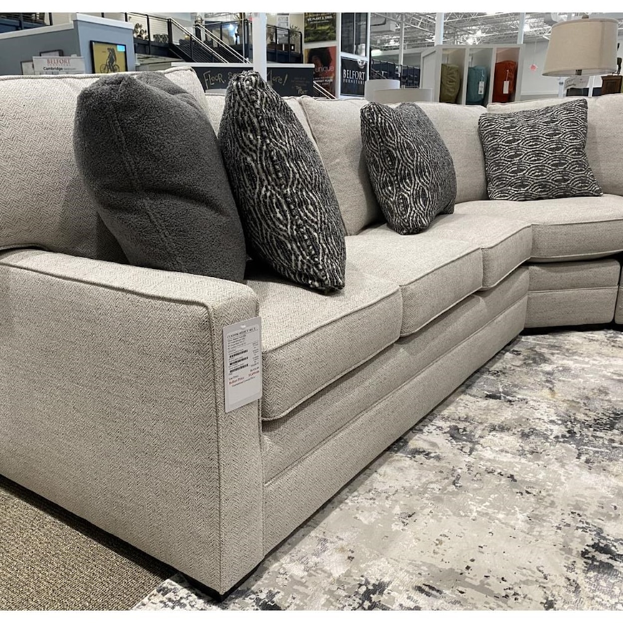 Kincaid Furniture Custom Select Upholstery Sectional