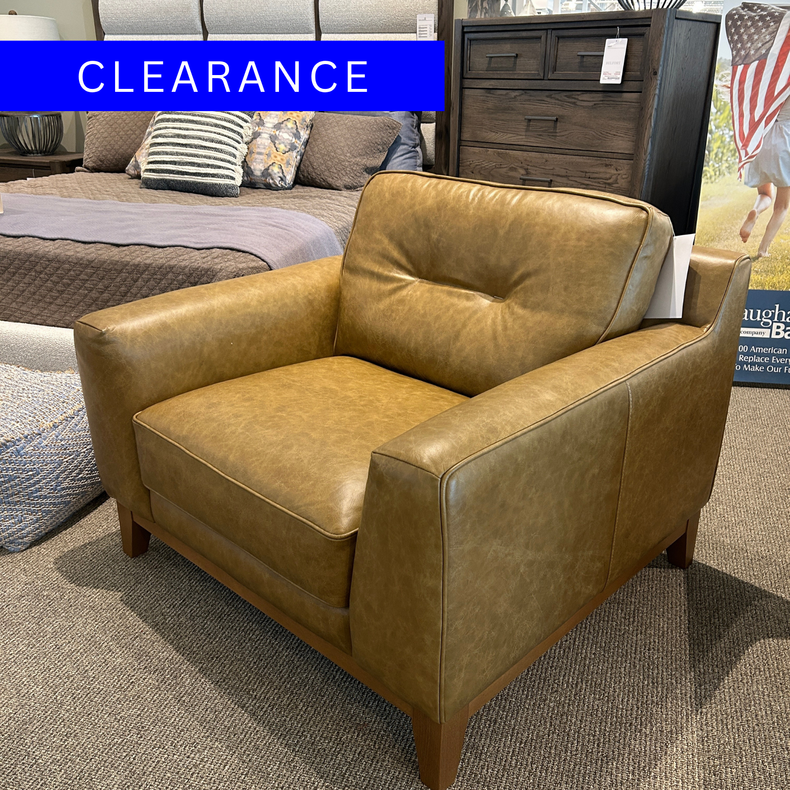 Leather Accent Chair