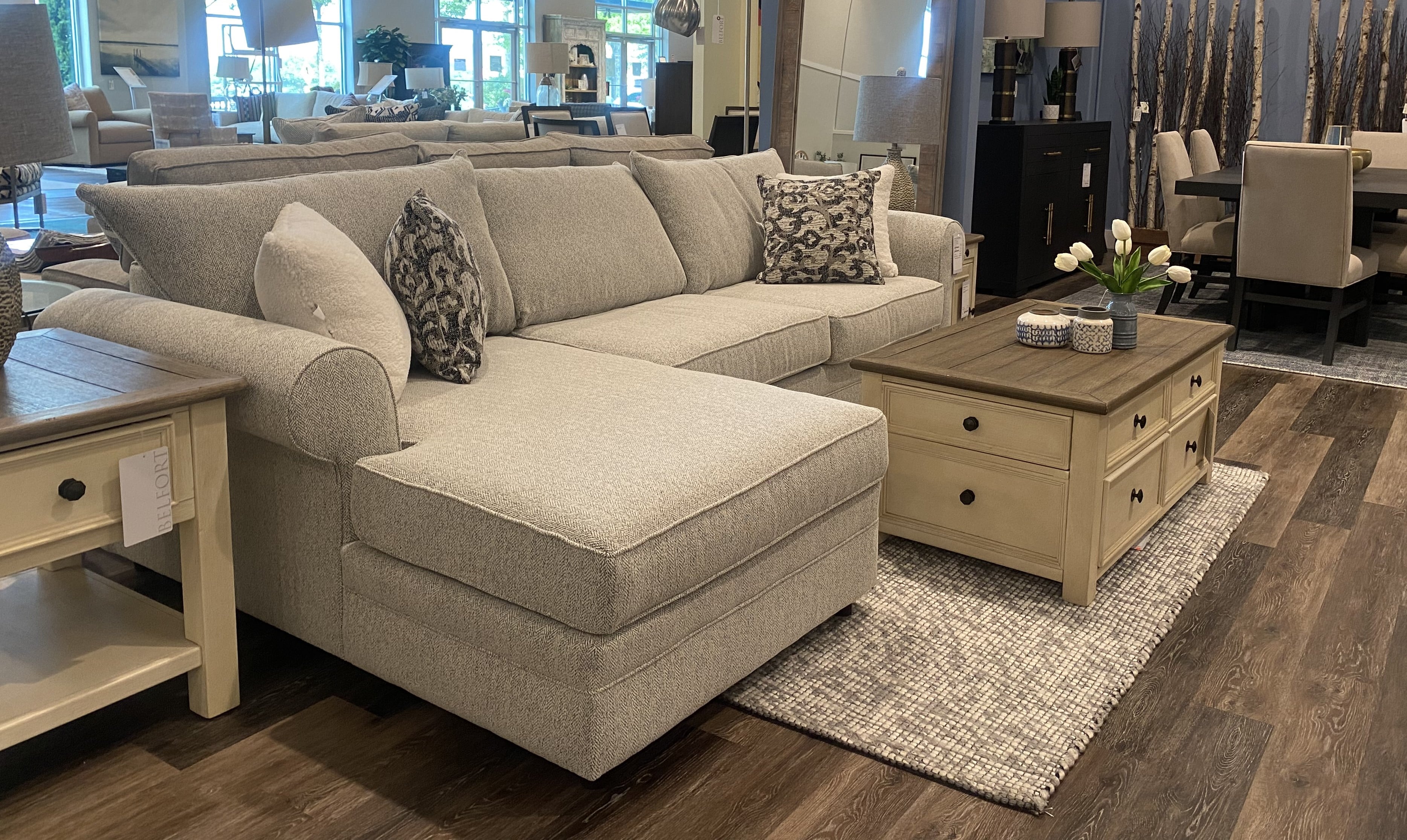 Belfort Essentials Monticello Sofa Chaise