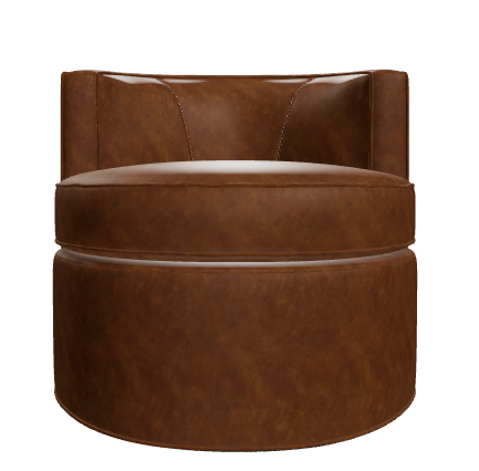 Leather Swivel Chair