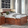 Archbold Furniture Shaker Queen Alder Shaker Chest Bed