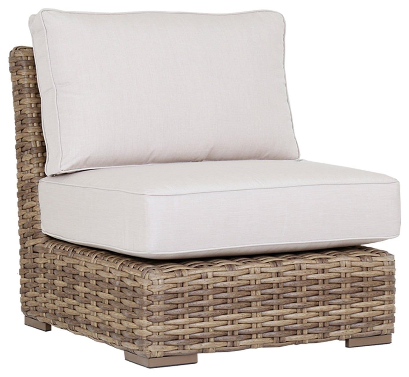 Outdoor Armless Club Chair