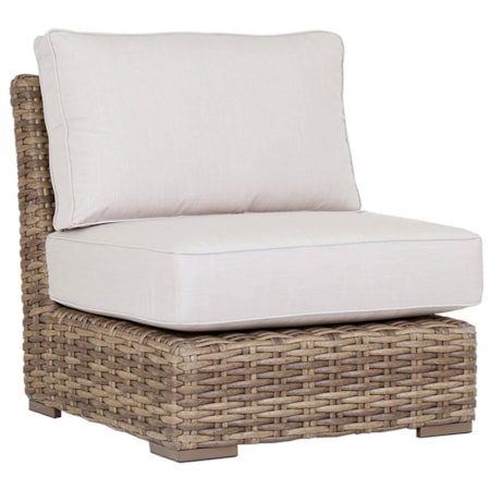Outdoor Armless Club Chair