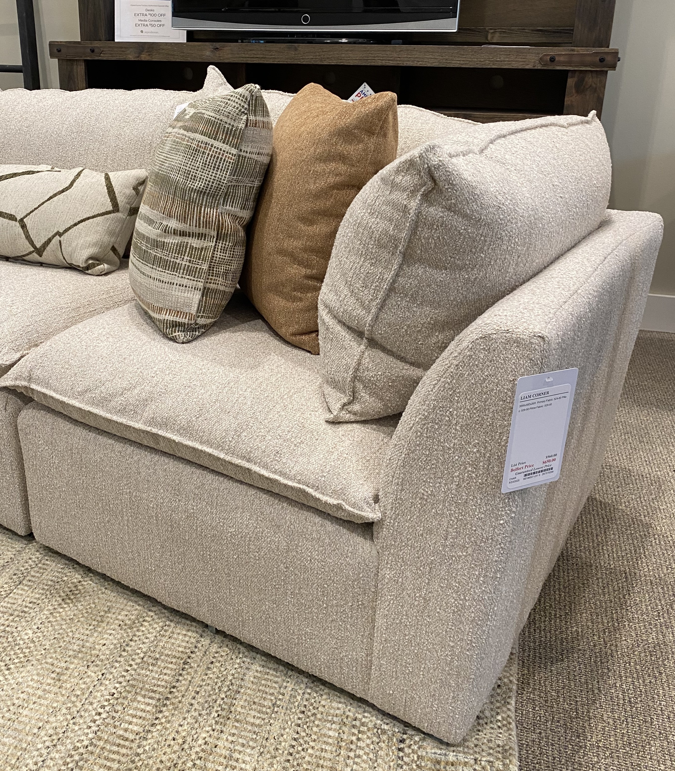 Charisma Liam Modular Sectional