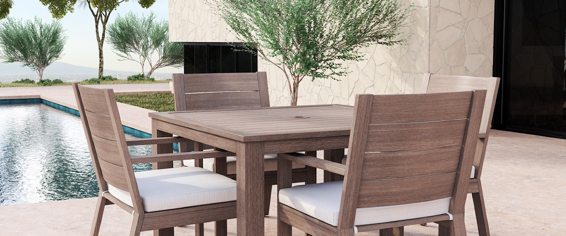 5 Piece Outdoor Dining Set